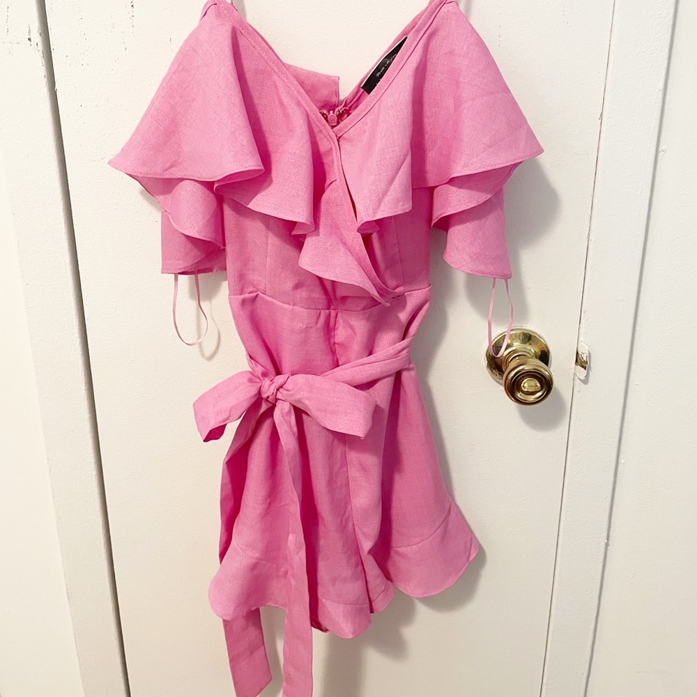 Pink romper